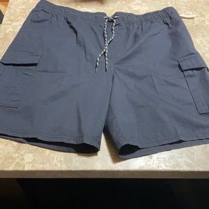 Black Cargo Shorts